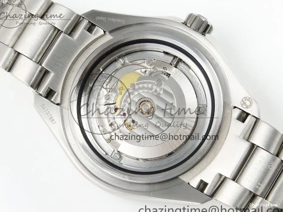 1229 EasyCare SEAMASTER PLANET OCEAN 6000M ULTRA DEEP 45.5MM SS TF 1:1 BEST EDITION BLUE DIAL BLACK BEZEL ON SS BRACELET A 7760